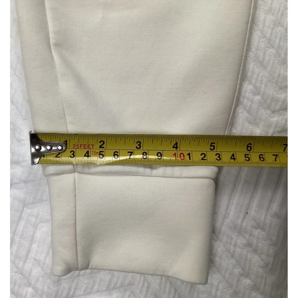 Murano‎ Cream Knit Joggers SX28 | Cozy Soft Lounge Sweatpants Minimalist
